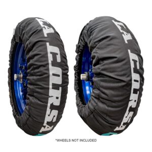 LA CORSA SUPERBIKE DIGITAL TYRE WARMER SET