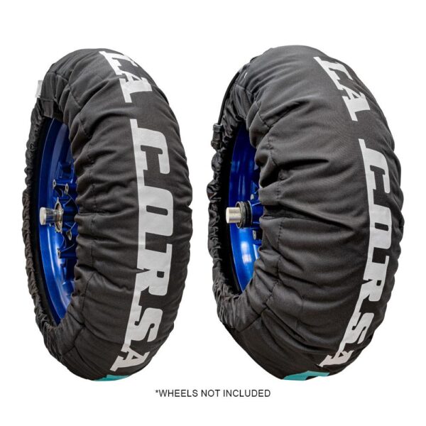 LA CORSA SUPERBIKE DIGITAL TYRE WARMER SET