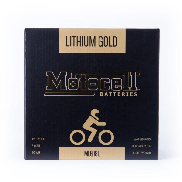 MOTOCELL LITHIUM GOLD MLG18L BATTERY 60WH LIFEOP4 - Image 8