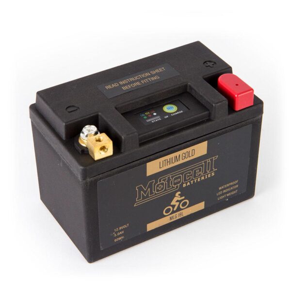 MOTOCELL LITHIUM GOLD MLG18L BATTERY 60WH LIFEOP4