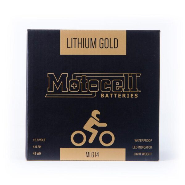 MOTOCELL LITHIUM GOLD MLG14 BATTERY 48WH LIFEPO4 - Image 8