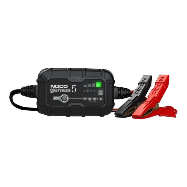 NOCO GENIUS 5 BATTERY CHARGER FOR LEAD ACID 6 & 12V & 12.8V LITHIUM BATTERIES - Image 6