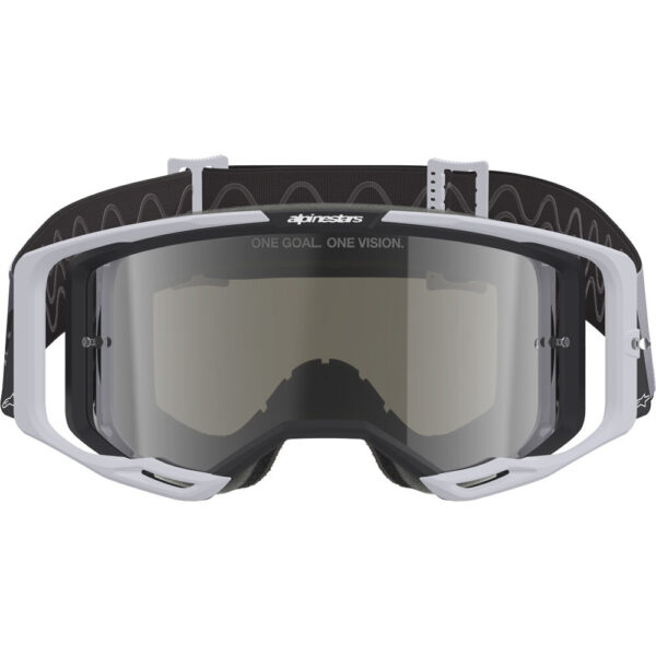 ALPINESTARS VISION 8 LAHND IRON GOGGLES - CAMO/SILVER MIRROR LENS - Image 3