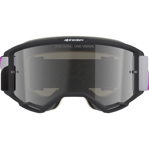 ALPINESTARS VISION 5 CORP GOGGLES - GREY/PURPLE/SILVER MIRROR LENS - Image 3