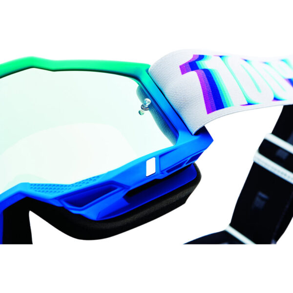 100% ACCURI 2 STAMINO GOGGLES - MIRROR LENS - Image 3