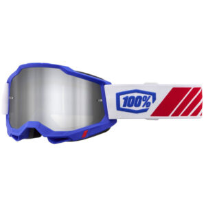 100% ACCURI 2 KOLBY GOGGLES – SILVER MIRROR LENS