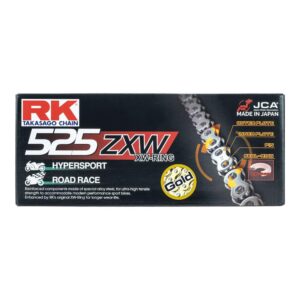 RK CHAIN 525ZXW – 120 LINK – GOLD