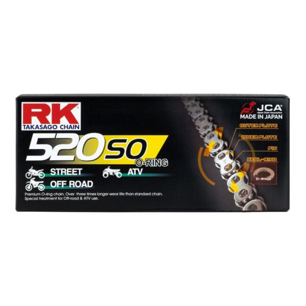 RK RACING CHAIN 520SO - 120 LINK