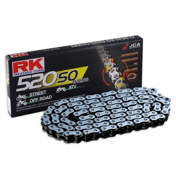 RK RACING CHAIN 520SO - 120 LINK - Image 2