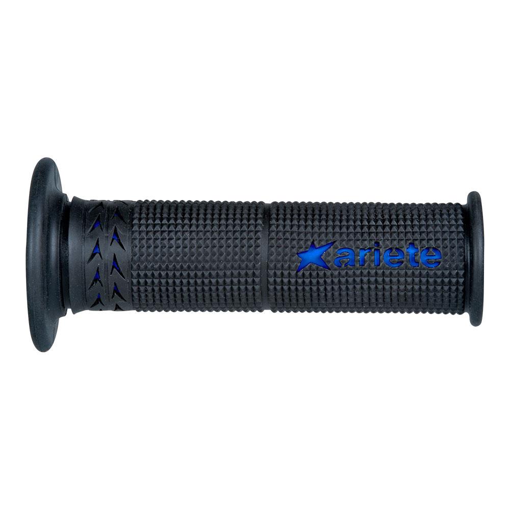 ARIETE ESTORIL SBK SOFT DUAL-COMPOUND 120MM OPEN END GRIPS BLACK/BLUE - Image 2