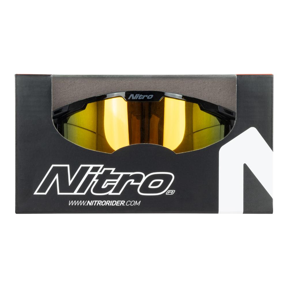 NITRO NV-100 MX GOGGLE - GREY/BLACK - Image 4