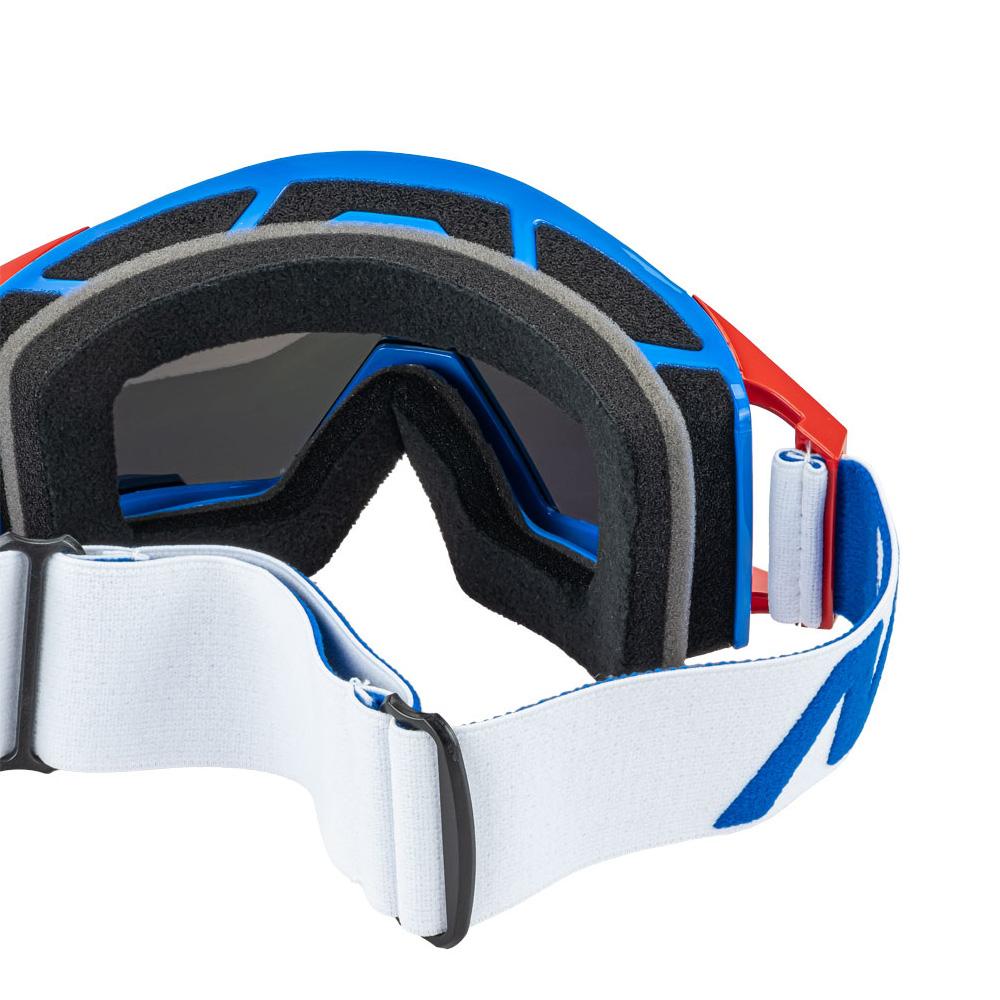 NITRO NV-100 MX GOGGLE - BLUE/RED/WHITE - Image 3
