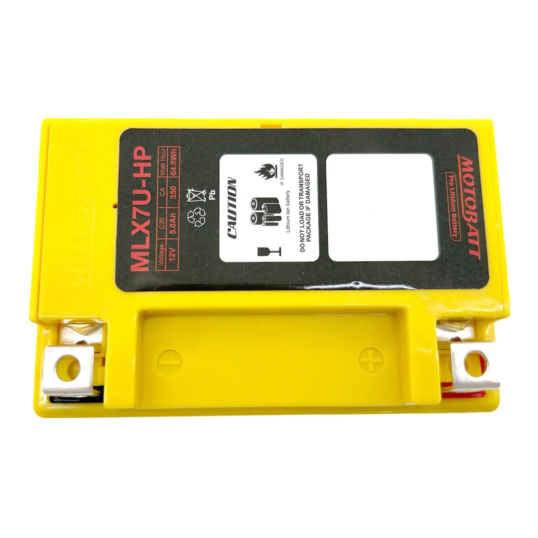 MOTOBATT PRO LITHIUM BATTERY MLX7U-HP *8 - Image 2