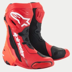 ALPINESTARS SUPERTECH RV2 BOOTS – RED