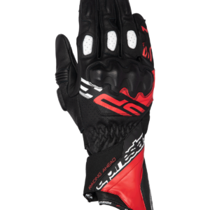 ALPINESTARS SP 3 MOTORCYCLE GLOVES – BLACK/RED/WHITE