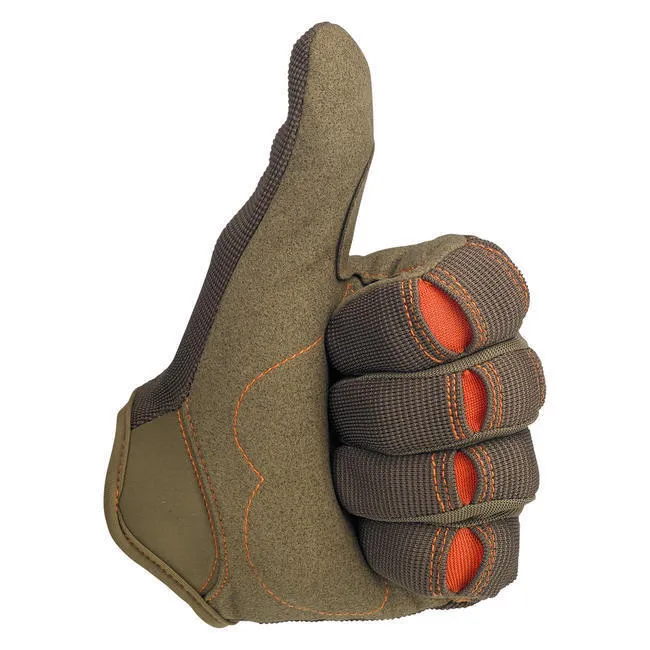 BITWELL MOTO GLOVES - BROWN/ORANGE - Image 3