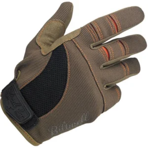 BITWELL MOTO GLOVES – BROWN/ORANGE