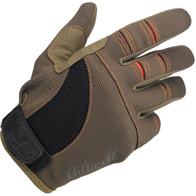 BITWELL MOTO GLOVES - BROWN/ORANGE