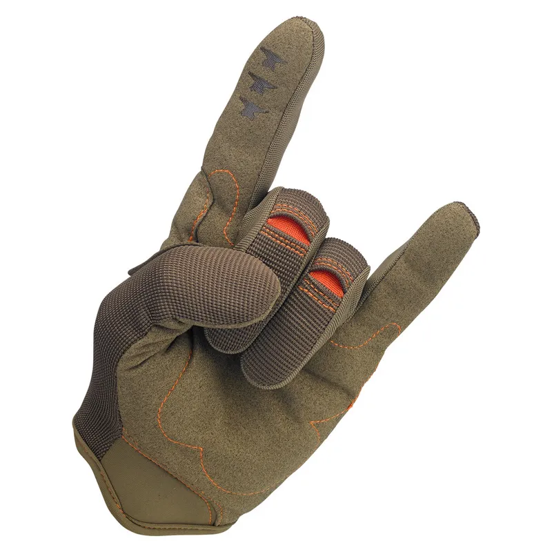 BITWELL MOTO GLOVES - BROWN/ORANGE - Image 4
