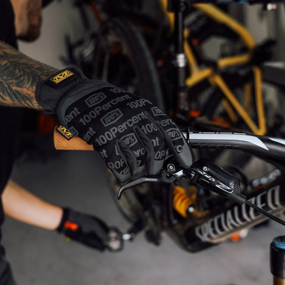100% X MECHANIX WEAR FASTFIT GLOBES - BLACK - Image 4