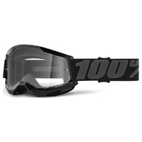 100% ACCURI 2 GOGGLES – OTG BLACK/CLEAR LENS
