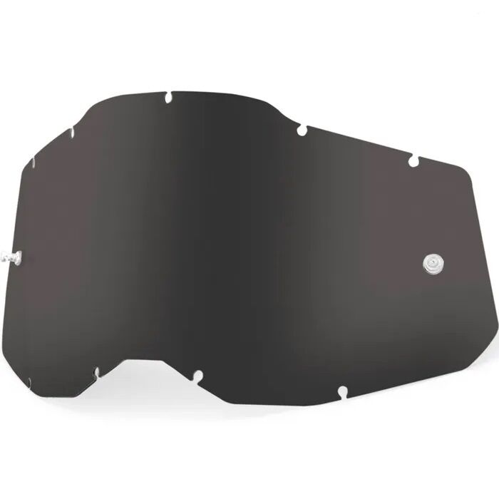 100% LENSES FOR RACECRAFT 2/ACCURI 2/STRATA 2 GOGGLES - DARK SMOKE