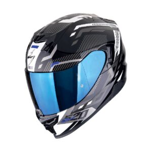 SCORPION EXO 520 EXO AIR RANKA HELMET – BLACK/WHITE/BLUE