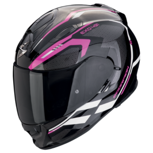 SCORPION EXO 491 KRIPTA HELMET – BLACK/PINK/WHITE