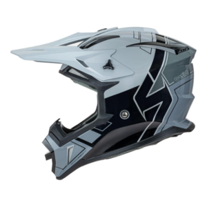 NITRO MX760 HELMET – GLOSS/GREY/BLACK