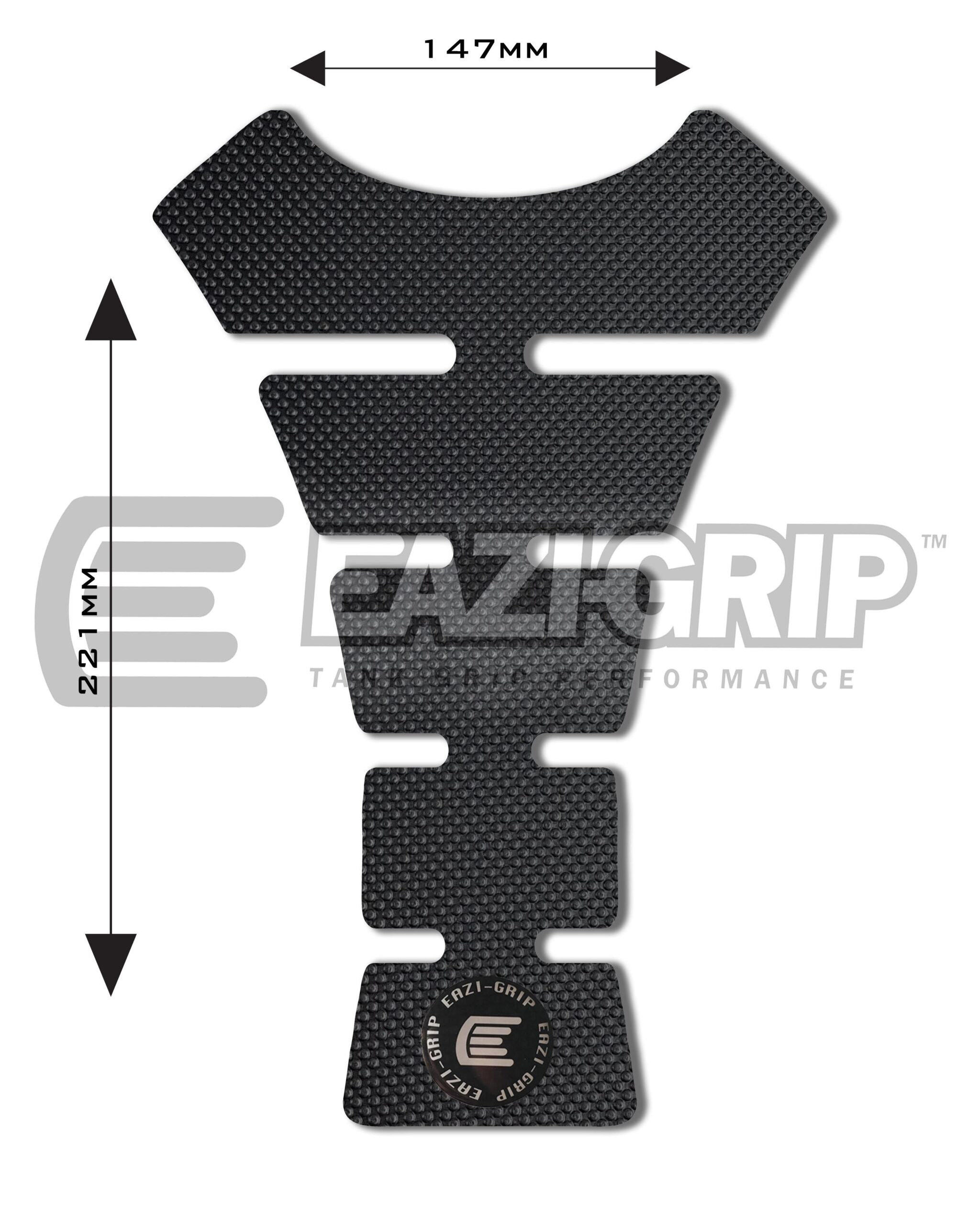 EAZI-GRIP PRO CENTRE TANK PAD F - 147mm x 221mm - BLACK