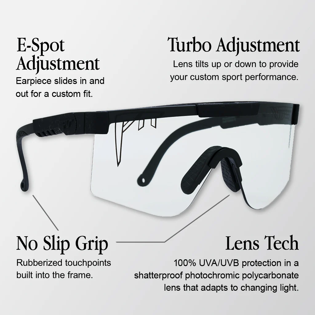 PIT VIPER THE BLACKING OUT ORIGINAL 2000S - PHOTOCHROMIC LENS - Image 9