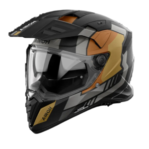 AIROH BANDIT HORN MX HELMET – GOLD/MATTE
