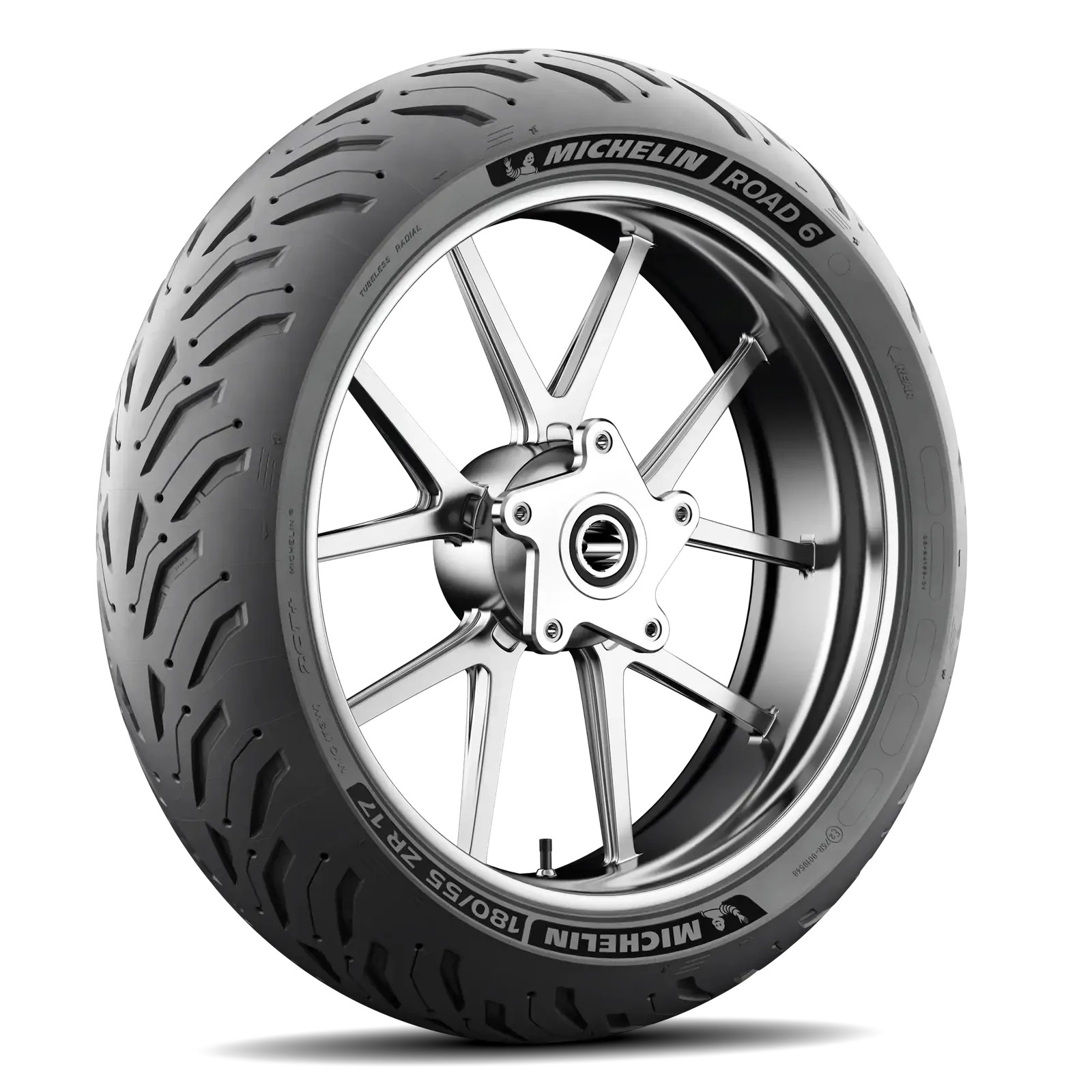 MICHELIN ROAD 6 180/55 ZR17 REAR TYRE - Image 2