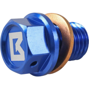 BALLARDS YAMAHA M10/1.25X15 BLUE MAGNETIC SUMP PLUG