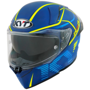 KYT R2R CONCEPT HELMET – MATTE BLUE/YELLOW