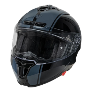 NITRO F920 MODULAR TURISMO DVS HELMET – BLACK/GUN GREY