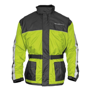 NELSON RIGG SOLO STORM RAIN JACKET – FLURO YELLOW