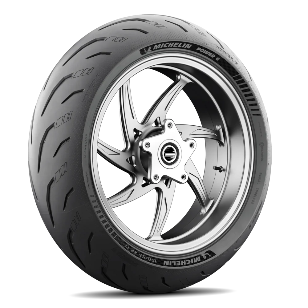 MICHELIN POWER 6 R 200/55 ZR 17 (73W) REAR TYRE - Image 2
