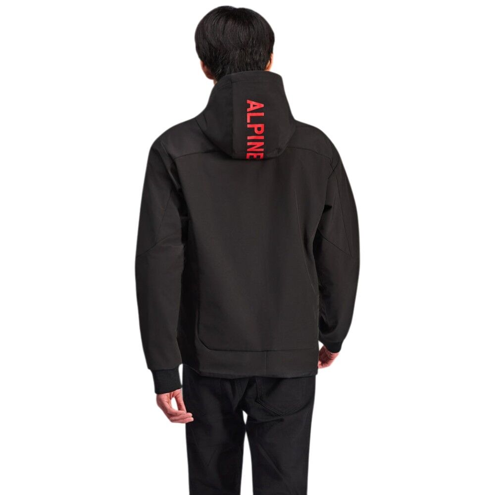 ALPINESTARS RADIUM TECH HOODIE - BLACK/RED - Image 3