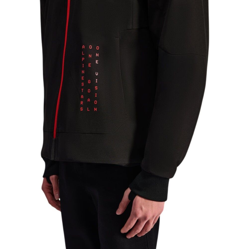 ALPINESTARS RADIUM TECH HOODIE - BLACK/RED - Image 4