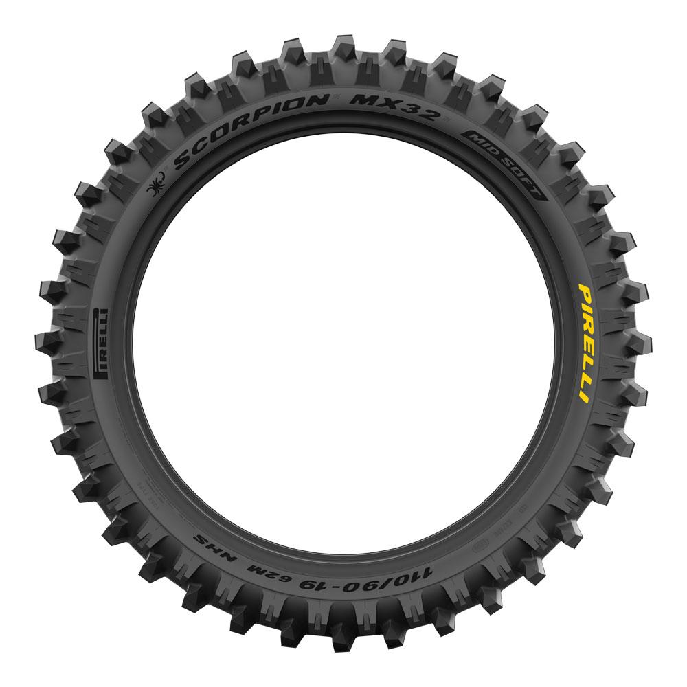 PIRELLI SCORPION MX32 MID SOFT 120/80-19 NHS 66MM - REAR - Image 2