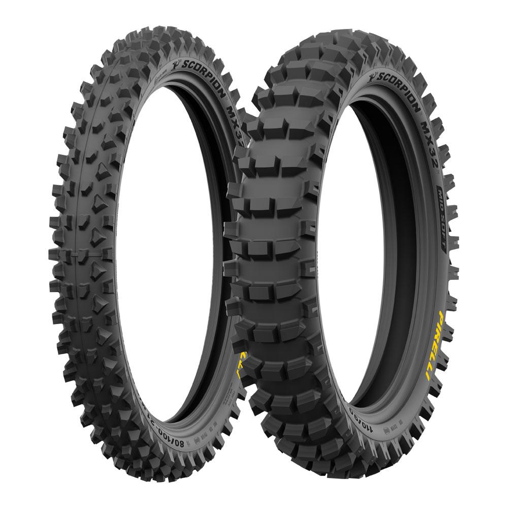 PIRELLI SCORPION MX32 MID SOFT 110/90-19 NHS 62M - REAR - Image 4