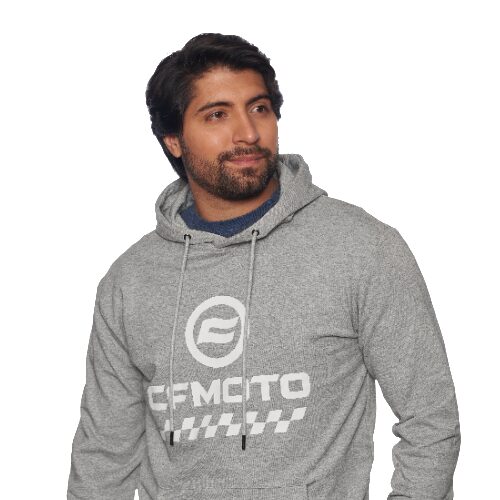 CFMOTO HOODIE - GREY - Image 3
