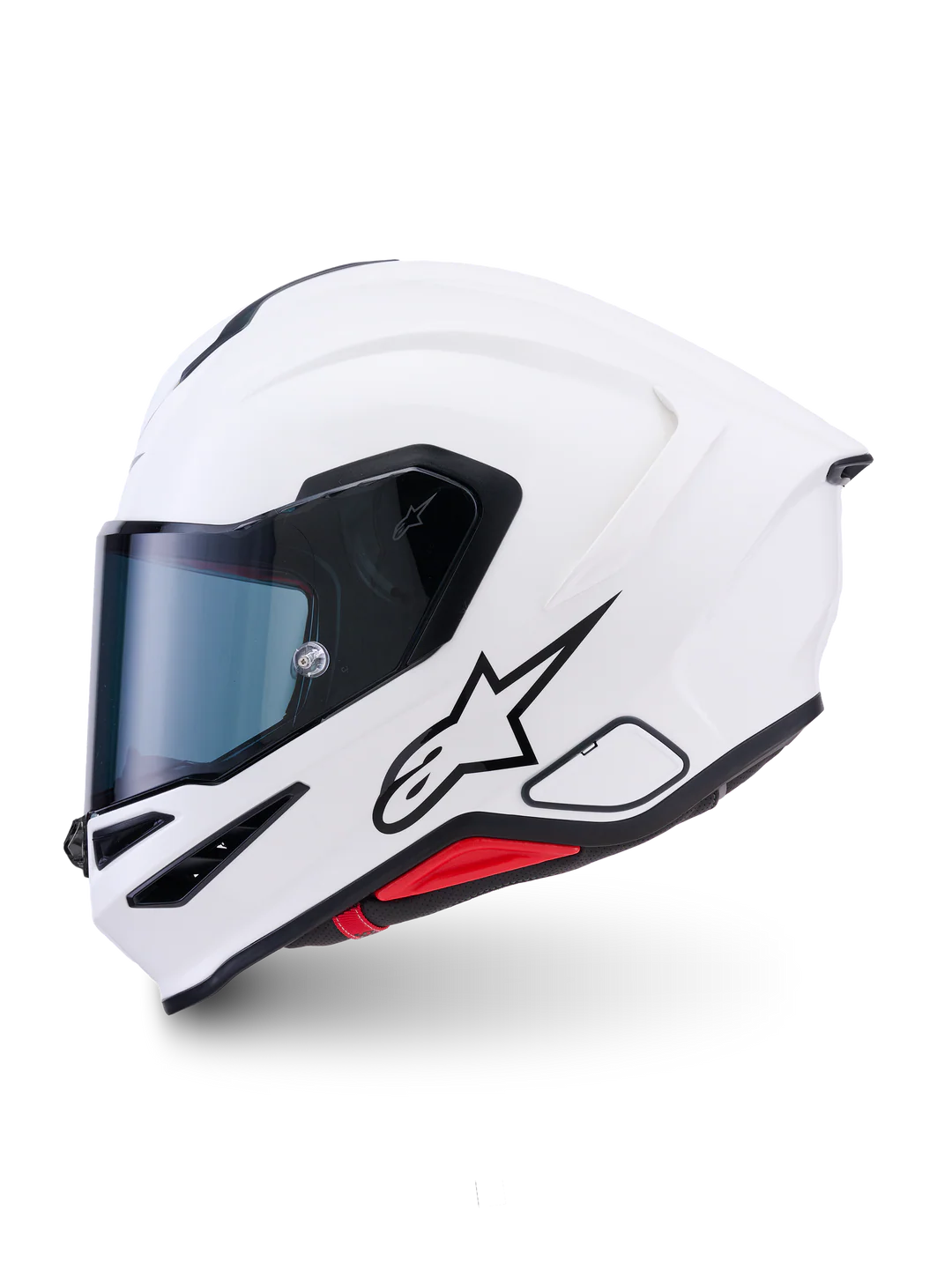 ALPINESTARS SR7 SOLID HELMET - WHITE/GLOSSY - Image 5