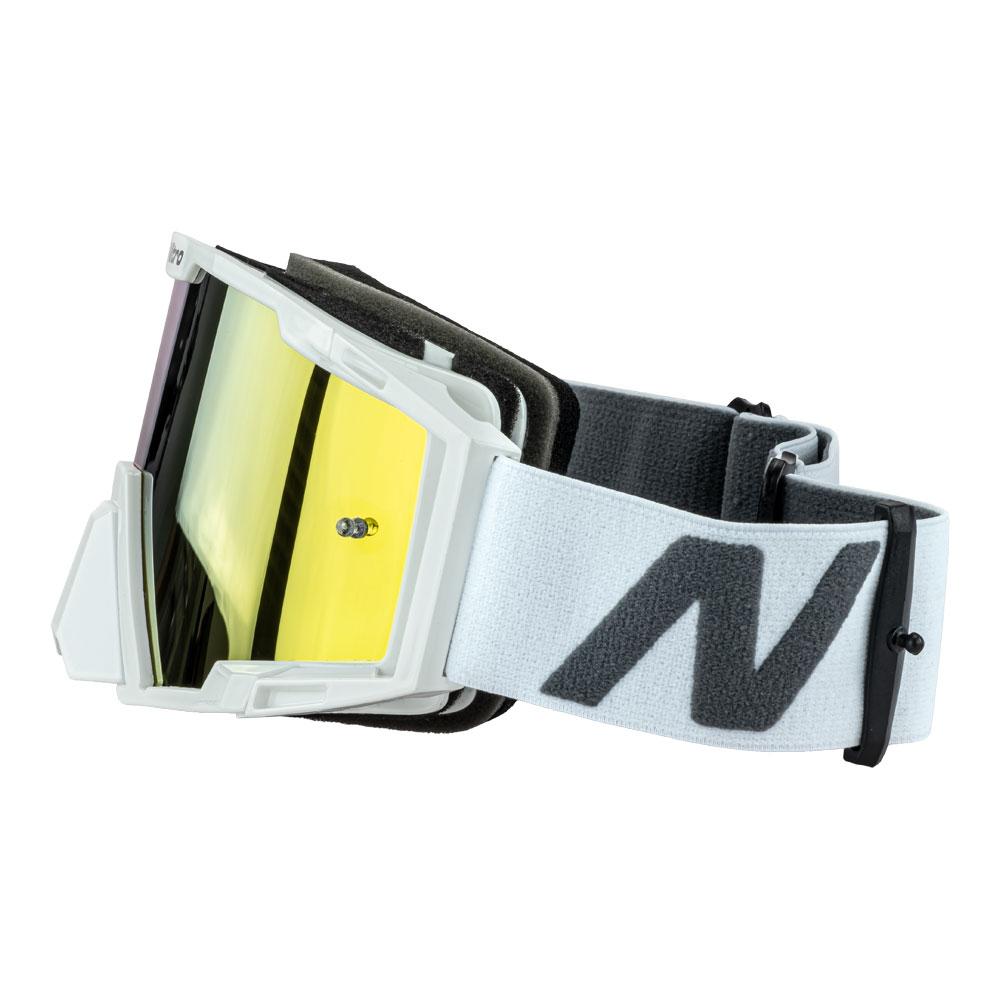 NITRO NV-100 MX GOGGLE - WHITE - Image 2