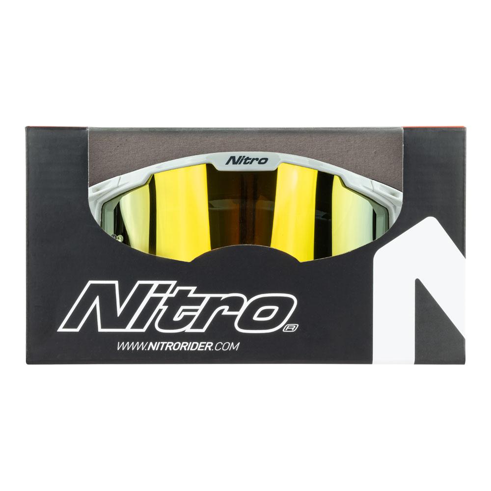 NITRO NV-100 MX GOGGLE - WHITE - Image 4