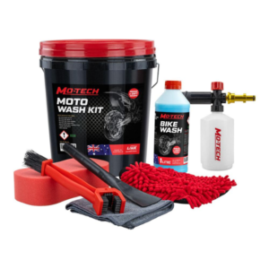 MO-TECH MOTO WASH KIT WITH FOAM CANNON (PRESSURE WASHER TYPE)