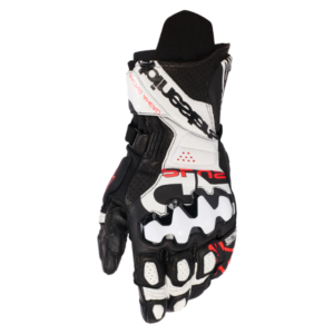 ALPINESTARS GP PLUS R V3 LEATHER GLOVES – BLACK/WHITE/RED