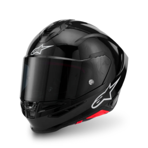 ALPINESTARS SR7 SOLID HELMET – BLACK/GLOSSY