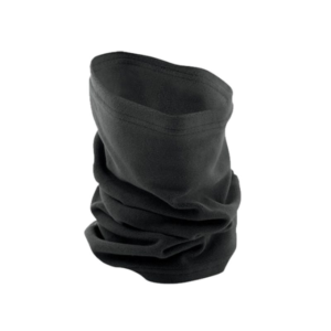 ZAN HEADGEAR SOLID BLACK NECK WARMER